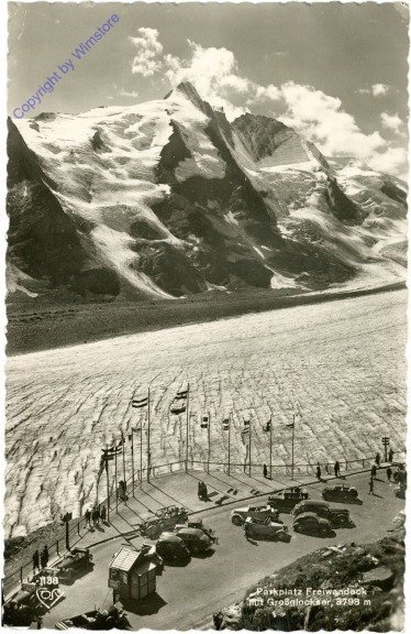 Großglockner, Parkplatz Freiwandeck