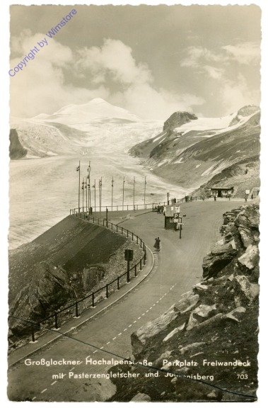 Großglockner, Hochalpenstraße, Parkplatz Freiwandeck