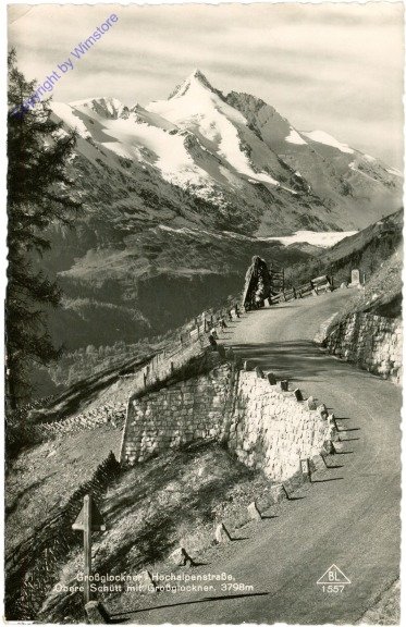 Großglockner, Hochalpenstraße, Obere Schütt