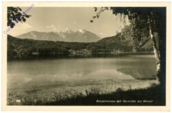 Klopeinersee, Mit Hochobir am Abend