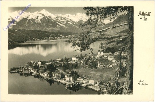 ak212421 Millstatt, Ortsansicht