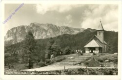 Nassfeld, Gedächtniskapelle mit Roßkofel