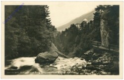 Obervellach, Schlucht und Burg Groppenstein