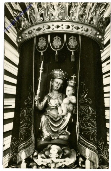 ak212477 Ossiach, Stift, Baroke Madonna am Hauptaltar