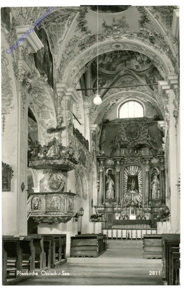 ak212478 Ossiach, Pfarrkirche