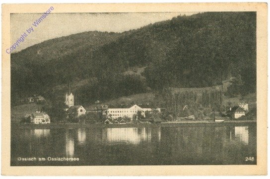 ak212484 Ossiach, Ortsansicht
