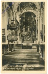 Ossiach, Kircheninneres des ehem. Benediktinerstiftes