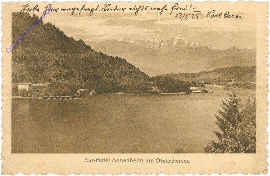 ak212486 Ossiach, Kur-Hotel Annenheim