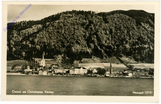 ak212488 Ossiach, Ortsansicht