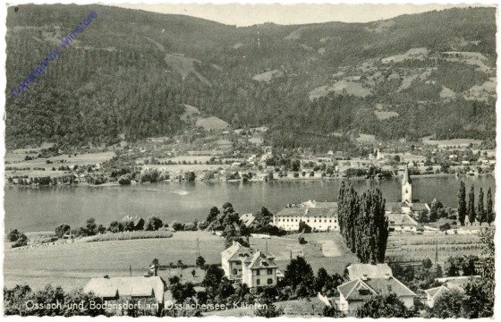 ak212490 Ossiach, und Bodensdorf