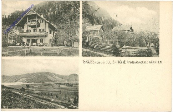 ak212494 Ossiach, Multiansicht Julienhöhe