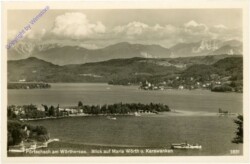 Pörtschach, Blick auf Maria Wörth und Karawanken