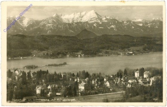 ak212502 Pörtschach, mit Mittagskogel