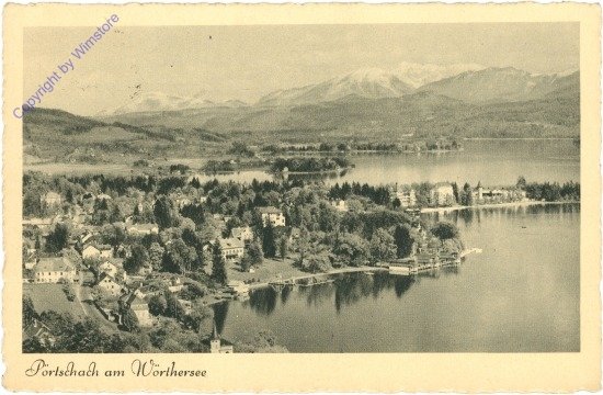 ak212504 Pörtschach, Ortsansicht