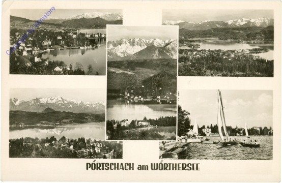 ak212505 Pörtschach, Multiansicht