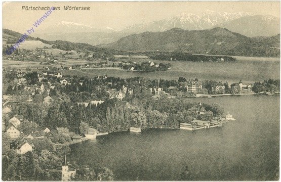 ak212509 Pörtschach, Ortsansicht