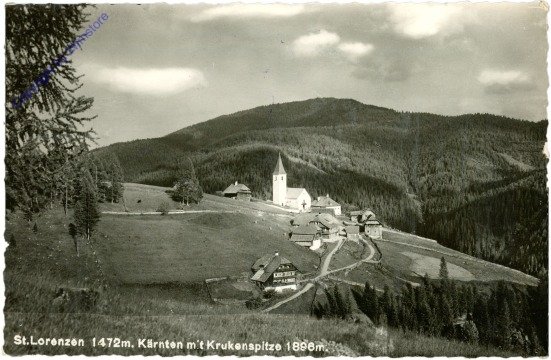 ak212535 St. Lorenzen im Lesachtal, mit Krukenspitze