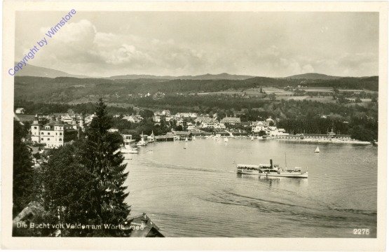 ak212551 Velden, Die Bucht