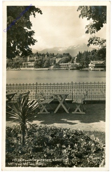 ak212554 Velden, Motiv mit Mittagskogel