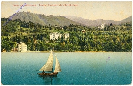Velden, Pension Excelsior mit Milla Miralago