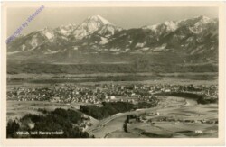Villach, mit Karawanken