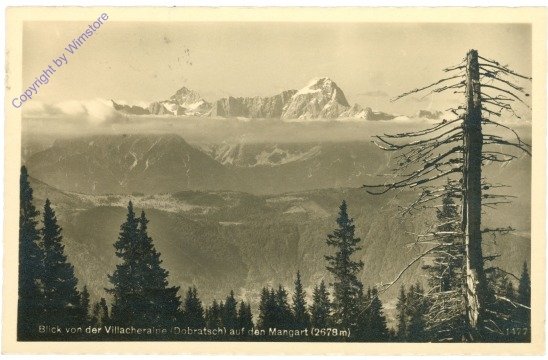 Villach, Blick von der Villacheralpe