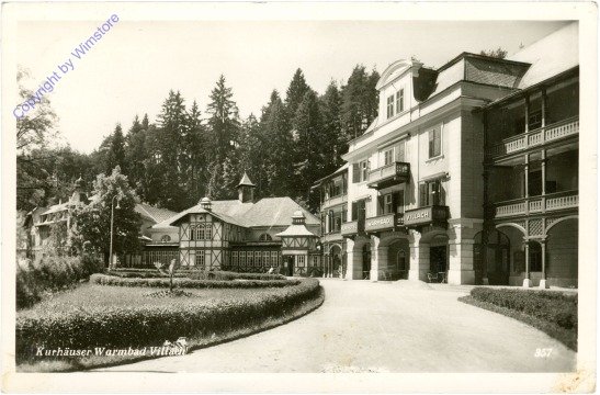 ak212591 Villach, Kurhäuser