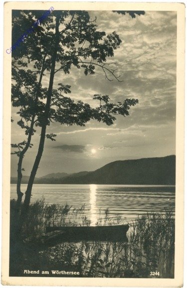 Wörthersee, Abend