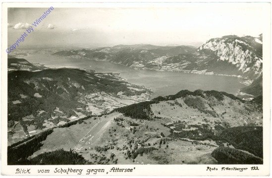 Attersee, Blick vom Schafberg