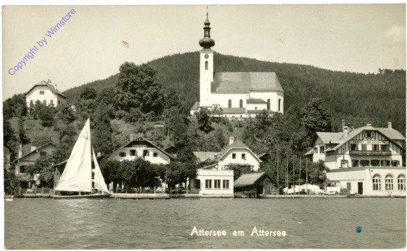 Attersee, Ortsansicht