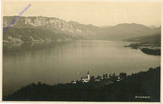 Attersee, Ortsansicht