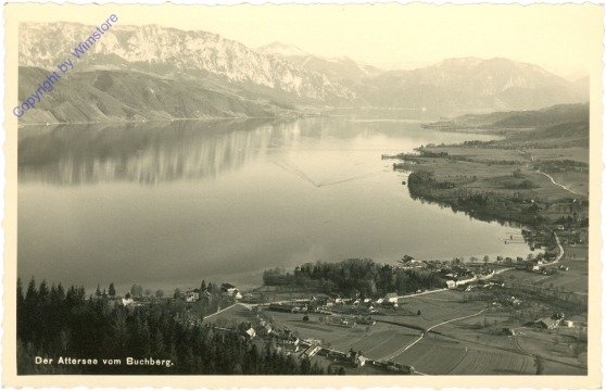 Attersee, vom Buchberg