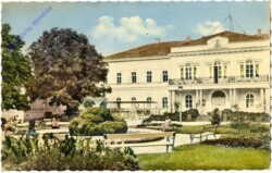 ak212650 Bad Hall, Kurhaus mit Parkt-Cafe