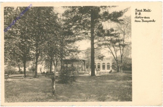 Bad Hall, Motiv aus dem Kurpark