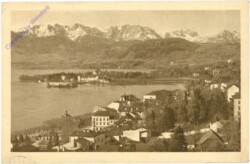 Gmunden, mit dem Höllengebirge