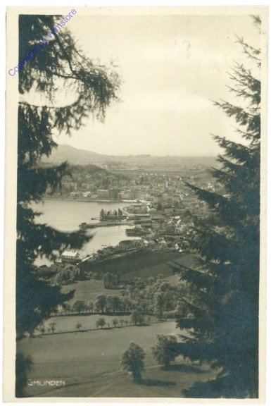 ak212701 Gmunden, Ansicht