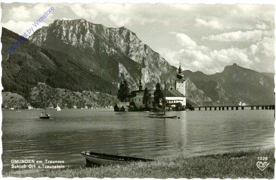 Gmunden, Schloss Ort und Traunstein