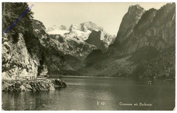 Gosau, Gosausee mit Dachstein