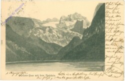 Gosau, Gosausee mit dem Dachstein