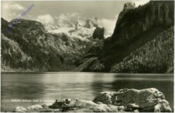 Gosau, Vord. Gosausee mit dem Dachstein