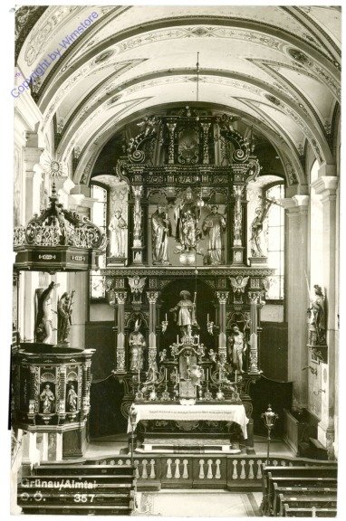 Grünau, Kircheninneres