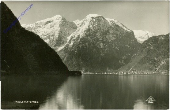 ak212746 Hallstatt, Hallstättersee
