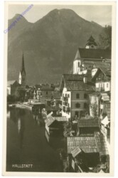 ak212747 Hallstatt, Ortsansicht