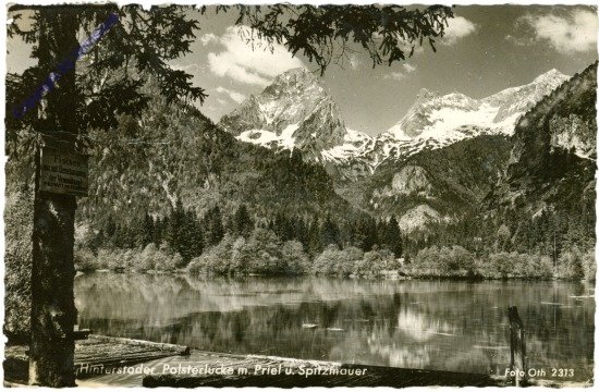 Hinterstoder, Polsterlucke mit Priel und Spitzmauer
