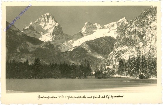 Hinterstoder, Polsterlucke mit Priel und Spitzmauer