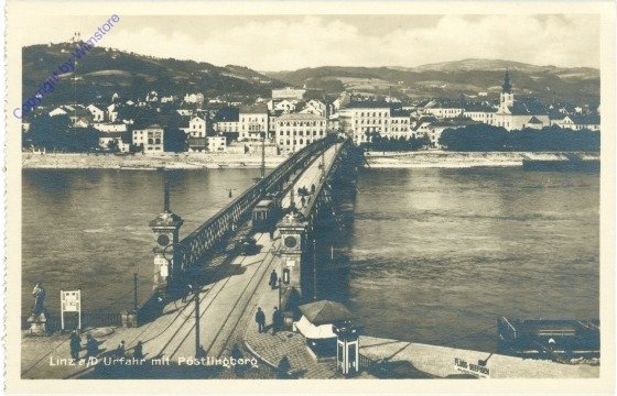 ak212803 Linz an der Donau, Urfahr mit Pöstlingberg