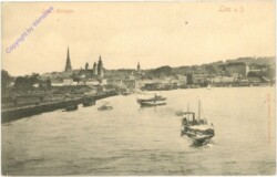 ak212817 Linz an der Donau, Quai-Anlagen