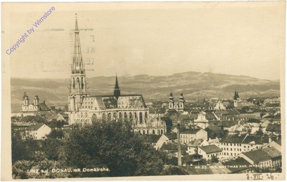 Linz an der Donau, mit Domkirche