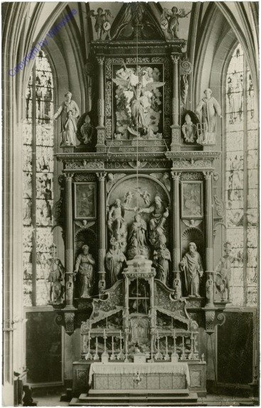 Mondsee, Altar der Pfarrkirche