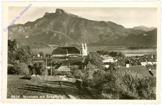 Mondsee, mit Schafberg